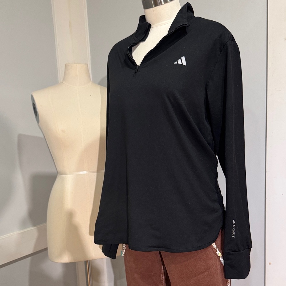 Adidas Women's Black Long Sleeve Tee